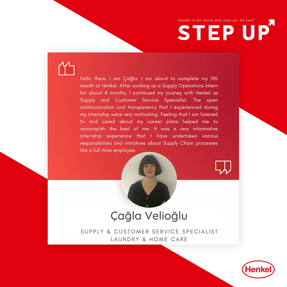 henkel-turkey-step-up-interns-cagla-velioglu-1
