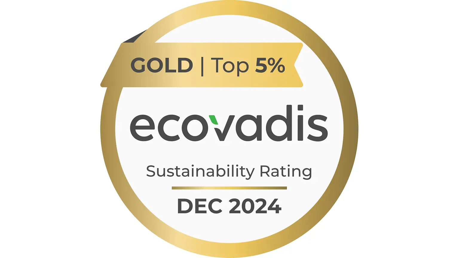 EcoVadis Gold Medal 2024 
