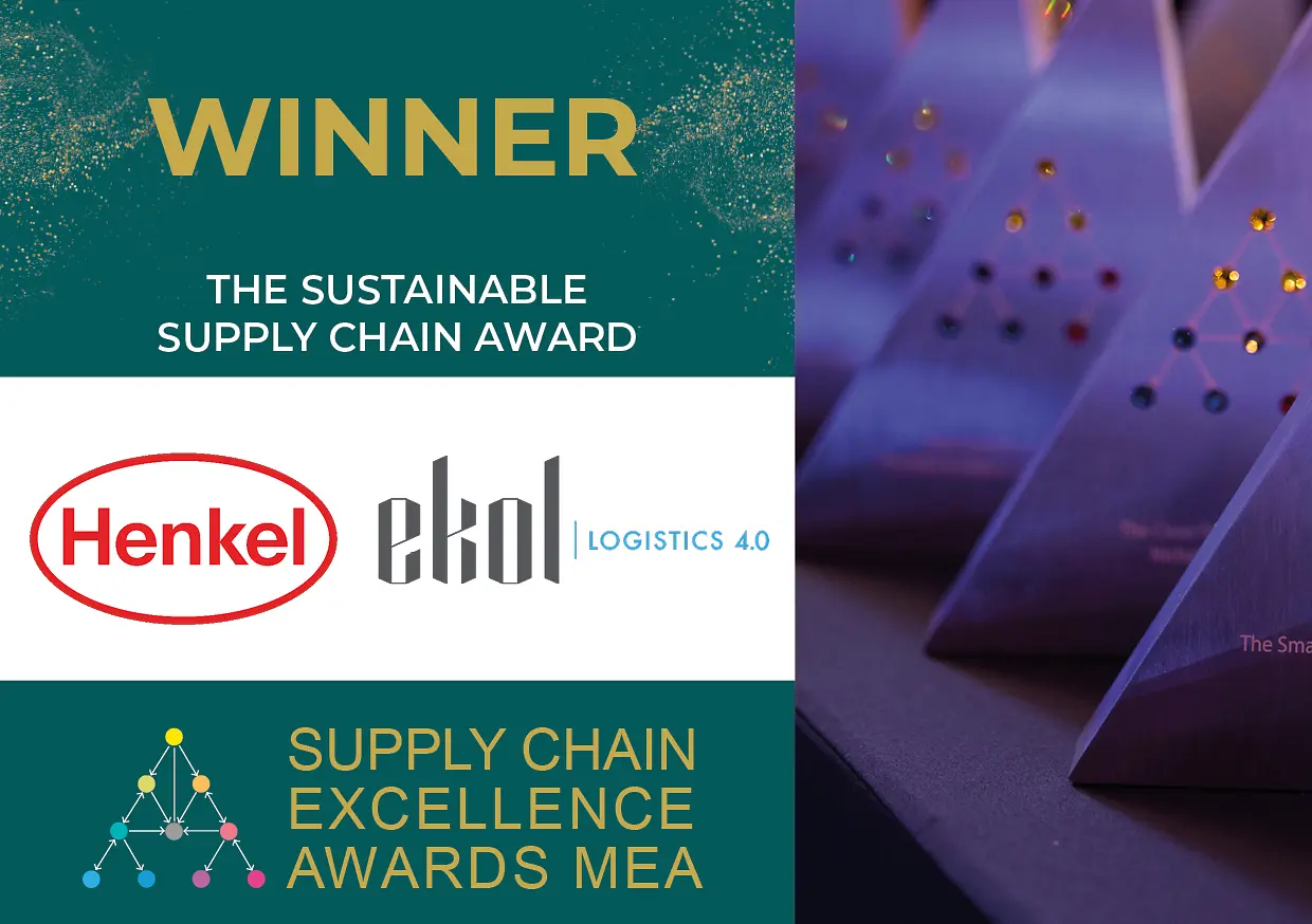 Türk Henkel, ‘Sürdürülebilir Tedarik Zinciri Ödülü’ne layık görüldü.
